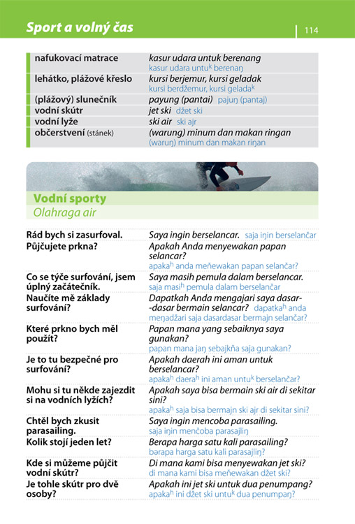 indonéská konverzace