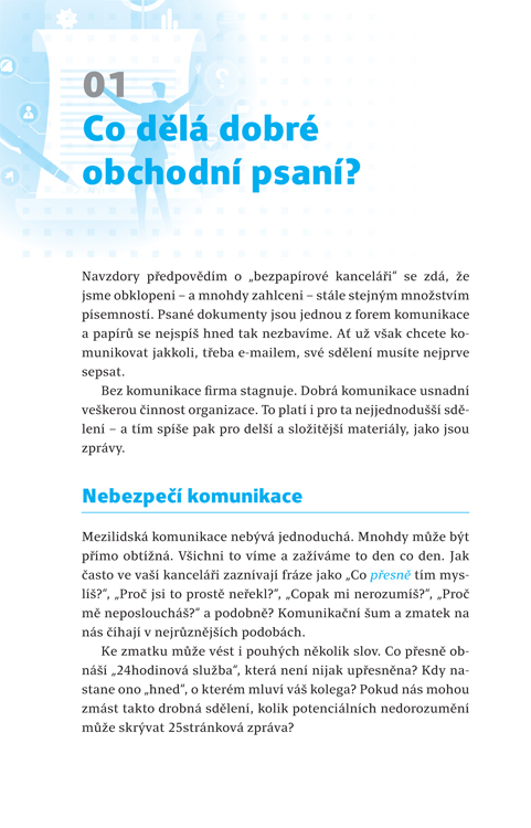 Naučte se psát zprávy a návrhy