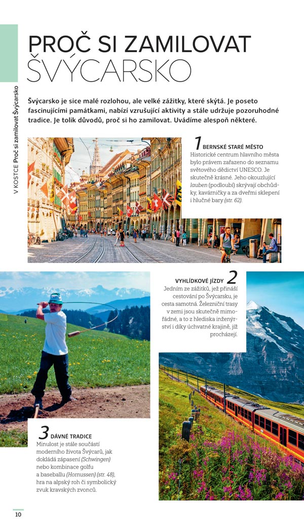 Švýcarsko - Zblízka