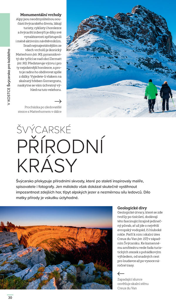 Švýcarsko - Zblízka