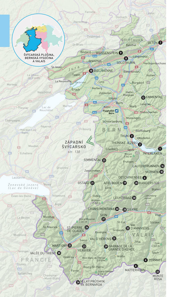 Švýcarsko - Zblízka