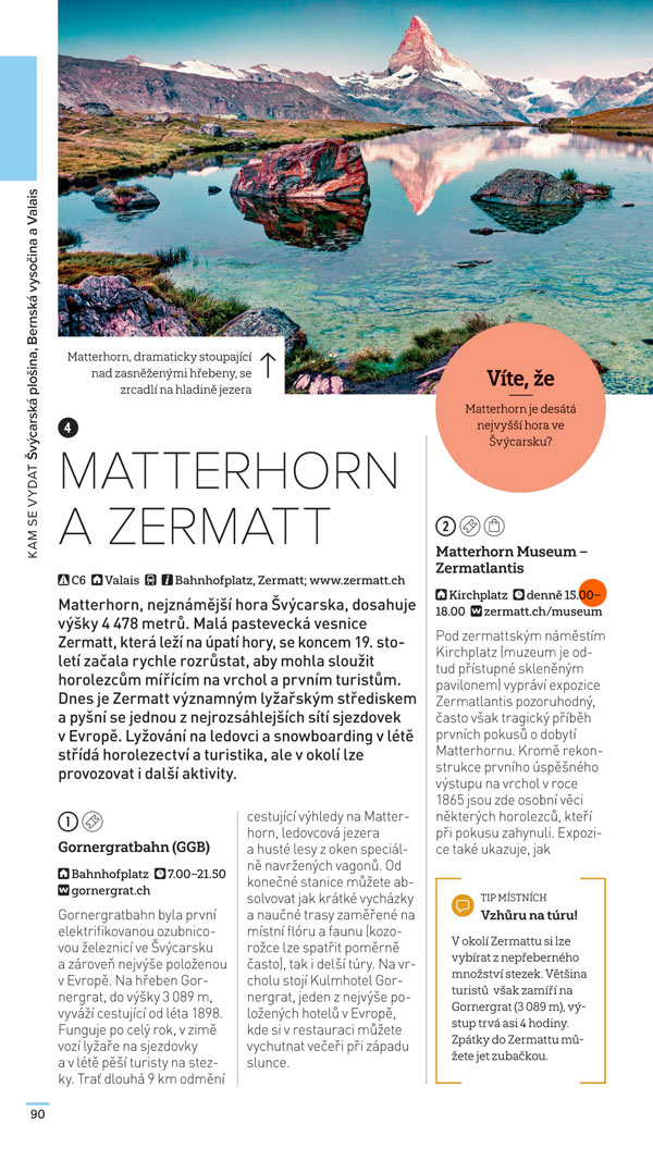 Švýcarsko - Zblízka