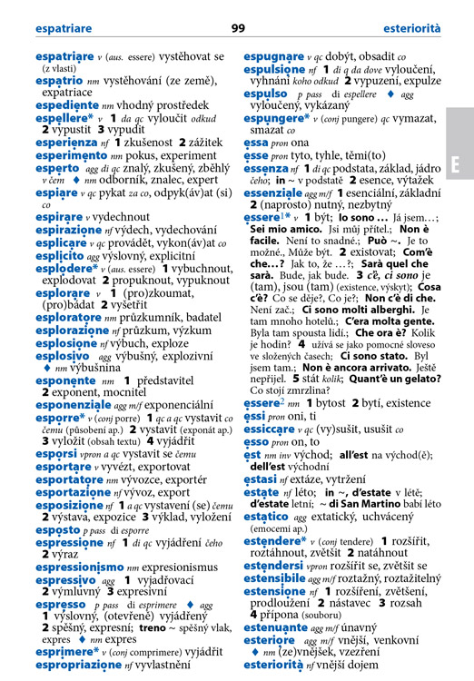 Italsko-český česko-italský šikovný slovník, 2. vydání