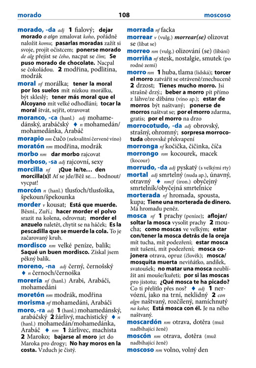Komplet španělských slangů