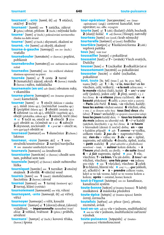 Francouzsko-český česko-francouzský praktický slovník, 2. vydání