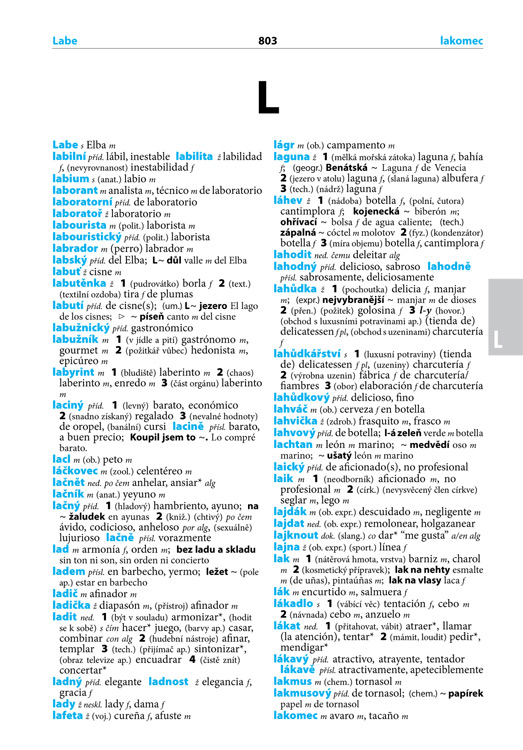 Španělsko-český česko-španělský praktický slovník, 3. vydání