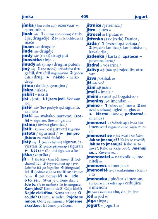 Chorvatština slovníček, 2. vydání