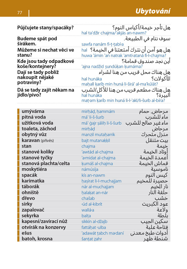 Česko-arabská konverzace 3.&nbsp;vydání