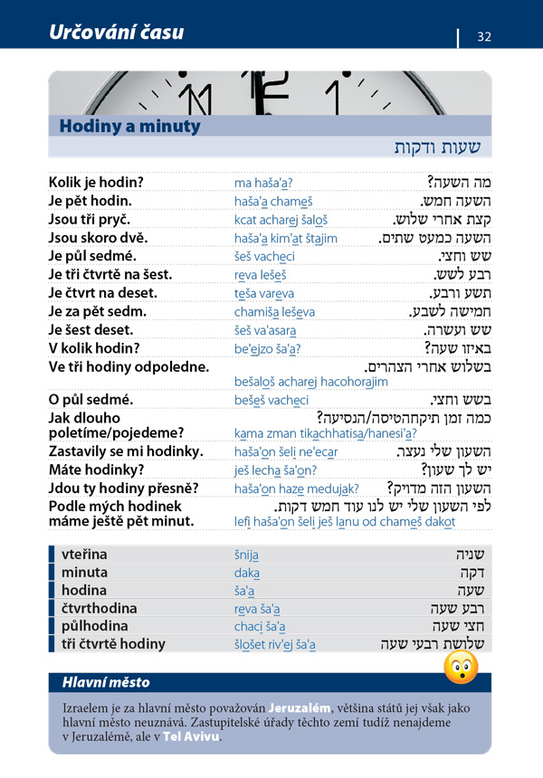 Česko-hebrejská konverzace 3.&nbsp;vydání