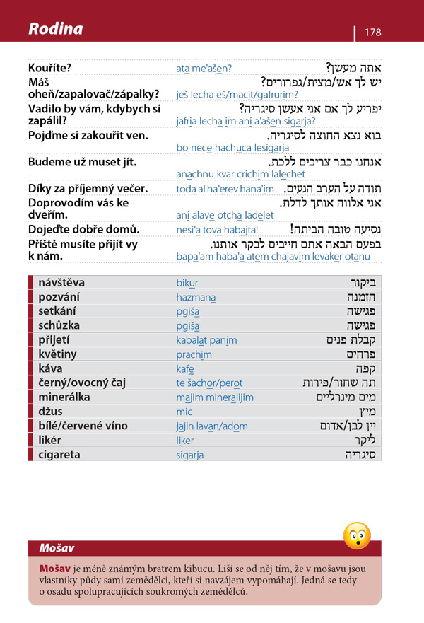 Česko-hebrejská konverzace 3.&nbsp;vydání