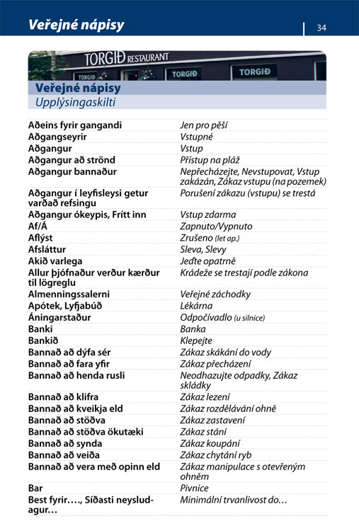 Česko-islandská konverzace