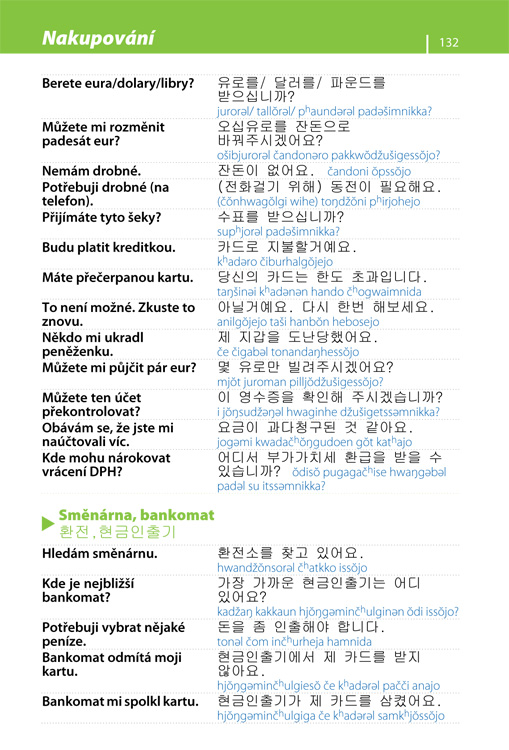 Česko-korejská konverzace, 4.&nbsp;vydání