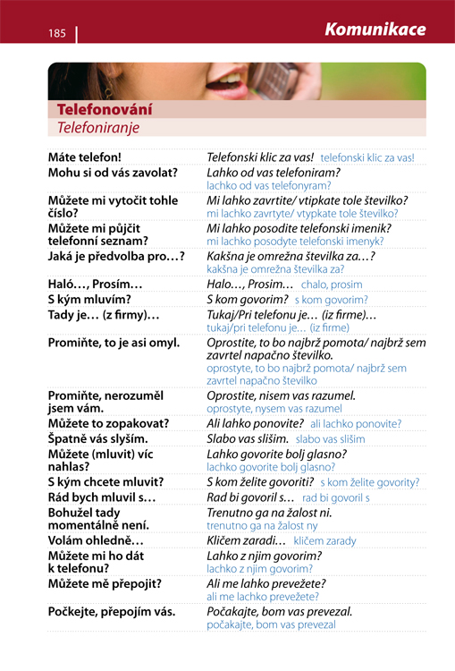 Česko-slovinská konverzace