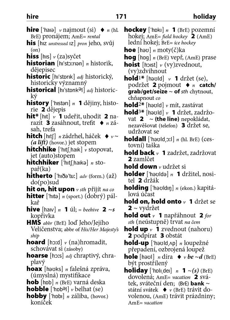 Anglicko-český česko-anglický kapesní slovník, 10.&nbsp;vydání