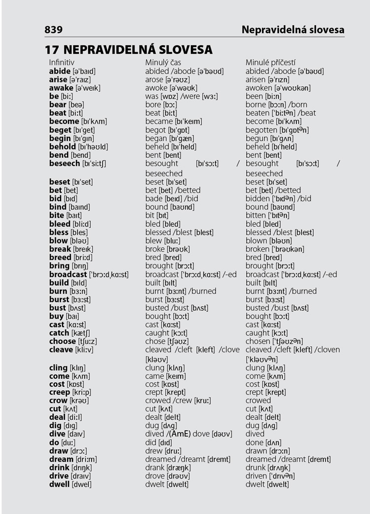 Anglicko-český česko-anglický kapesní slovník, 10.&nbsp;vydání