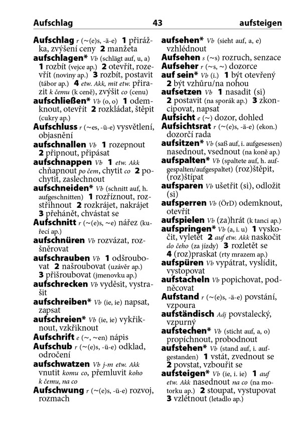 Německo-český česko-německý kapesní slovník, 7.&nbsp;vydání
