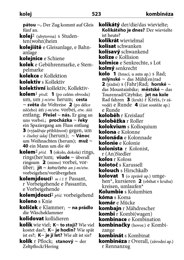 Německo-český česko-německý kapesní slovník, 7.&nbsp;vydání