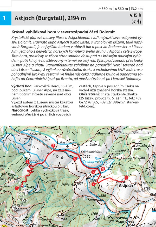Dolomity 1, Val Gardena - Rother