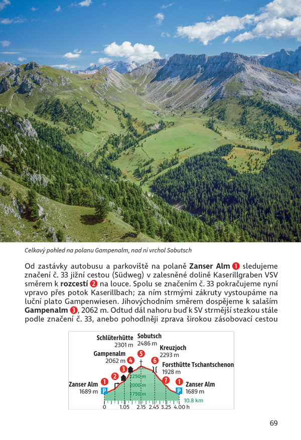 Dolomity 1, Val Gardena - Rother