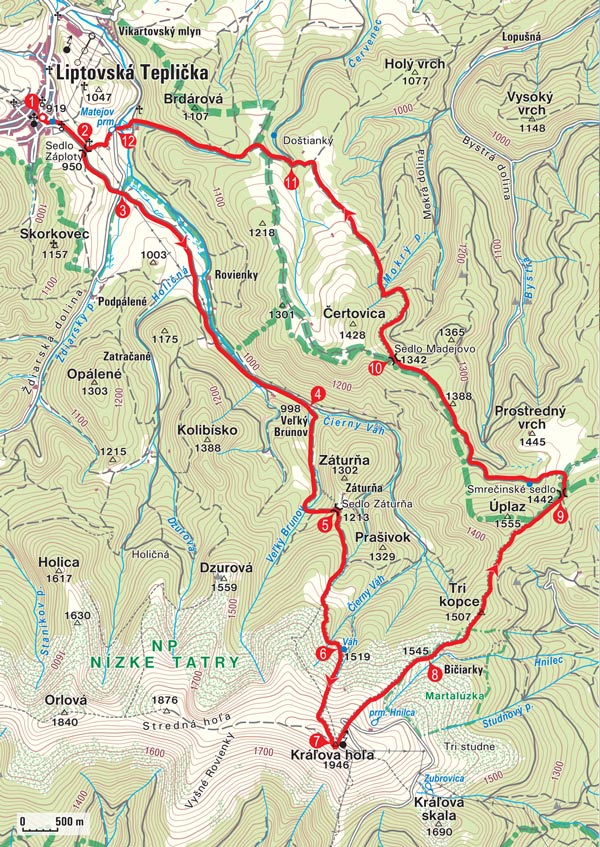 Nízké Tatry a Slovenský ráj - Rother