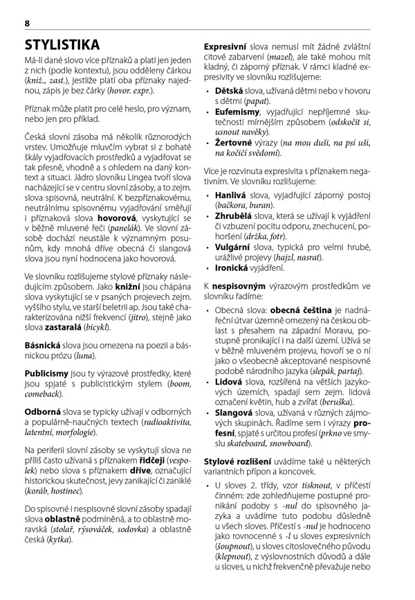 Školní slovník současné češtiny, 2.&nbsp;vydání