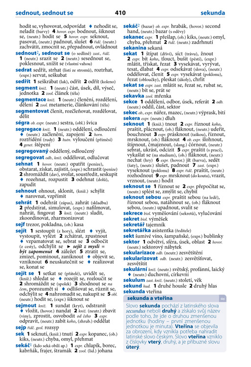 Slovník českých synonym a antonym, 3. vydání