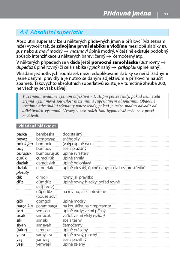 Podrobná gramatika turečtiny, 2.&nbsp;vydání