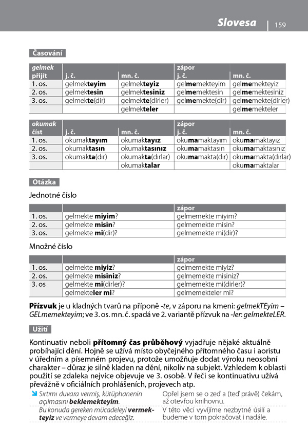 Podrobná gramatika turečtiny, 2.&nbsp;vydání