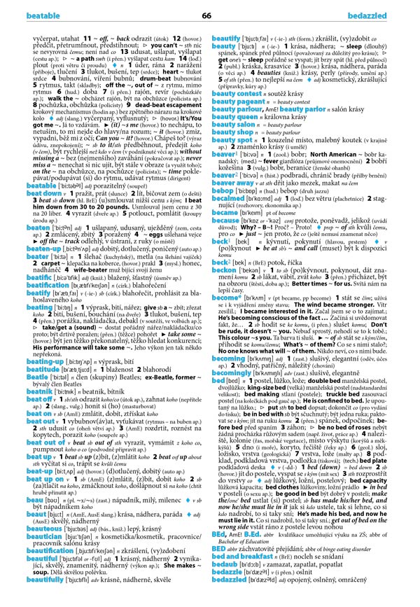 Anglicko-český česko-anglický velký slovník, 4.&nbsp;vydání