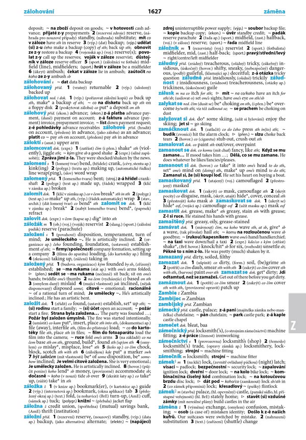 Anglicko-český česko-anglický velký slovník, 4.&nbsp;vydání