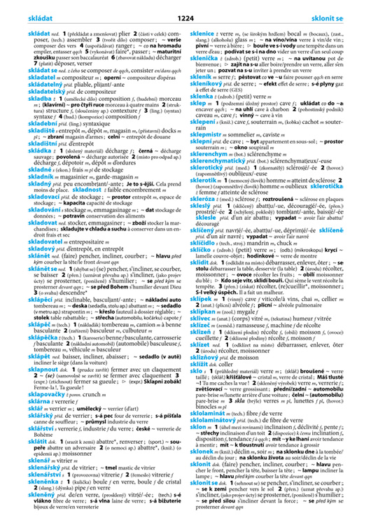 Francouzsko-český česko-francouzský velký slovník, 2. vydání