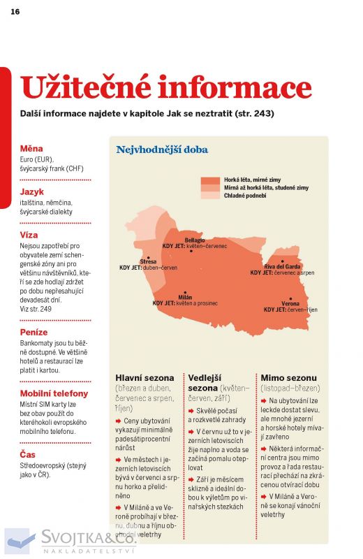 Severoitalská jezera výprodej