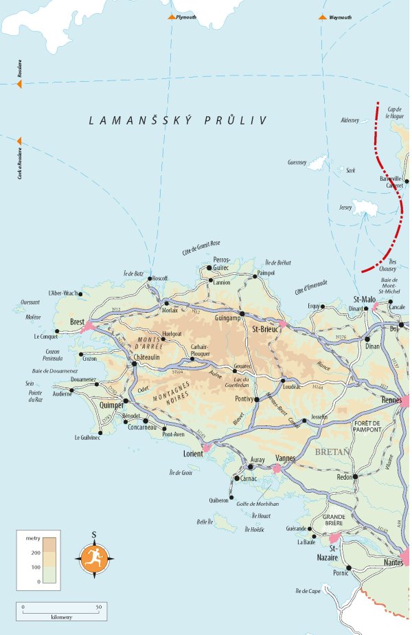 Bretaň a Normandie - Rough Guides