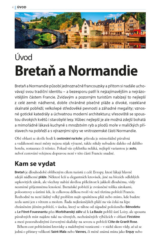 Bretaň a Normandie - Rough Guides, 4. vydání