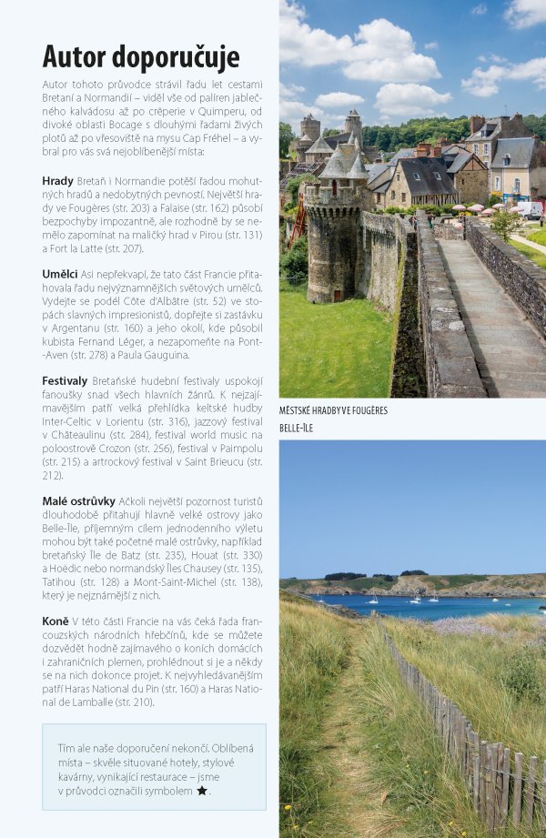 Bretaň a Normandie - Rough Guides, 4. vydání