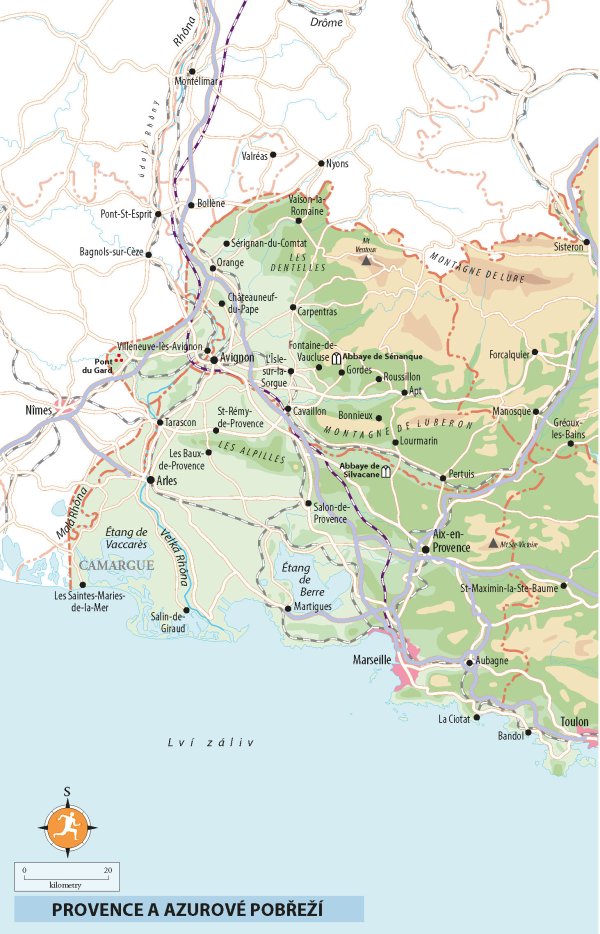 Provence a Azurové pobřeží - Rough Guides