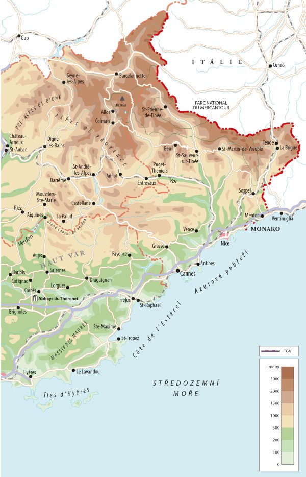 Provence a Azurové pobřeží - Rough Guides