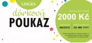 Dárkový poukaz s puntíky: 2000 Kč